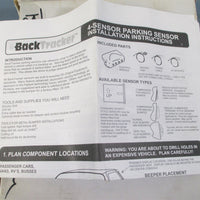 Backtracker BT4H Heavy Duty Parking Sensor  New