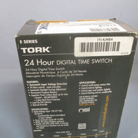Tork 24 Hr Digital Electronic Timer Switch (Indoor/Outdoor) E Series E101B