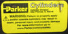 Parker 0.400 KDRJ2ANUS19A19A 2.000 Pneumatic Cylinder Series 2AN 4" Bore 2" Stk