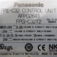 Panasonic FPG-C32T2 Control Unit (Transistor Output Type) AFPG2643 24V 0.5A