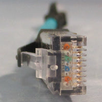 Allen Bradley 1585JM8CBJM0M15 Ser A Ethernet Cordset 0.15m Long (Lot of 2)