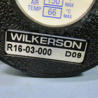 Wilkerson R1603000 D09 Air Pressure Regulator 300psig max
