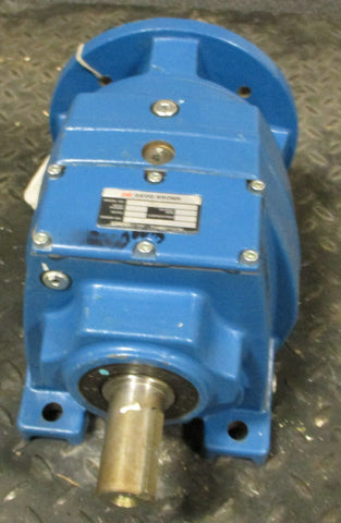 David Brown M072228 BANTI Reducer Gearbox 28:1 Ratio 15/8" Shaft Dia NOS