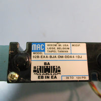 Mac Solenoid Valve 92B-EAA-BJA-DM-DDA4-1DJ w/DM3A-DDA4-1DJ NEW