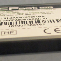 Apacer APCFA004GACANAT CFast SATA Compact Flash Card 4GB Gen4 4.26A