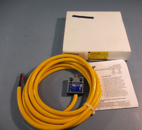 SQUARE D 9007MS01S0400 COMPACT ENCLOSED LIMIT SWITCH 10A 125/250VAC SERIES B