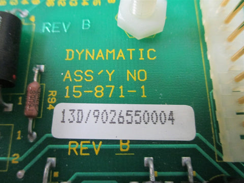 Eaton Dynamatic 158711 Rev B AF5000 Power Supply Board  Used