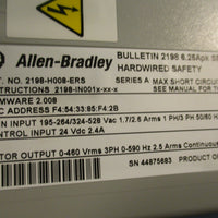 Allen Bradley 2198H008ERS Kinetix 5500 6.25 Apk Servo Drive 50/60Hz 24VDC