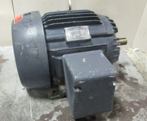 Siemens PE-21 Plus RGZESD Motor 25 HP, 3535 RPM, 460 Volt and 284TS Frame