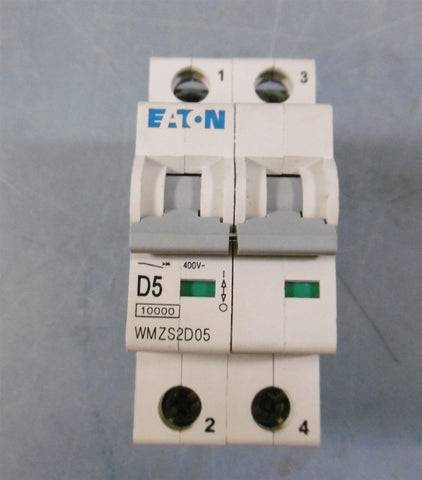 EATON WMZS2D05 Miniature Circuit Breaker 277/480VAC