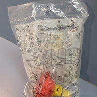 ALLEN BRADLEY 800FPMT64 PUSHBUTTON OPERATOR TWIST RELEASE RED JUMBO MUSH SER A