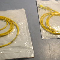 Brad Connectivity 1200650255 Receptacle 4Pin Female PVC Cord set Lot of 2