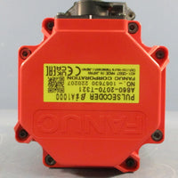 Fanuc A06B-2064-B203#0100 AC Servo Motor BiS 4/4000HV-B 0.75kW 14mm Shaft Dia