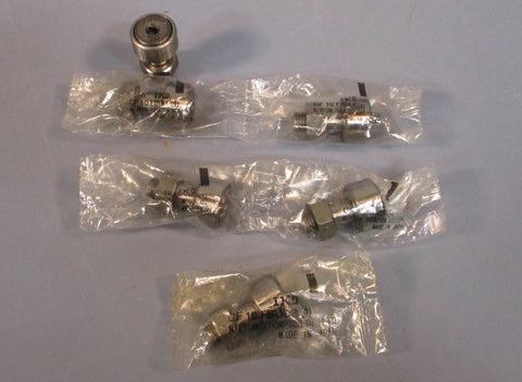 Lot of 6 IKO CF10FBUUR Cam Followers 22 mm Roller OD, 9.75 mm Thread OD