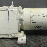 US Motors CBN3252SB340.0MT140 Ser 3000 Gearmotor Emerson E190A Reducer