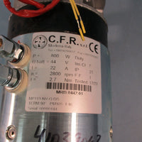C.F.R. Motor MP113NVQ DS 800W, 44V 22I 2800RPM INS. Class F, IP20 MRD.0442.01