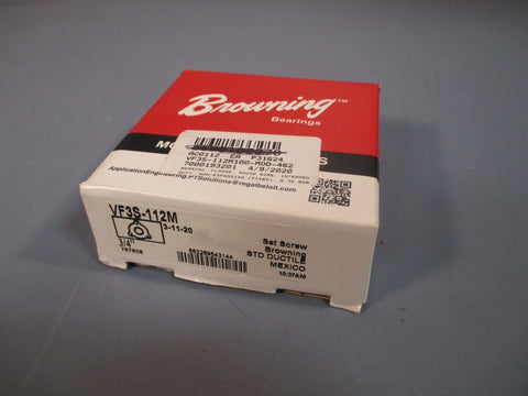 Browning 3/4” Pillow Type Bearing VF3S112M