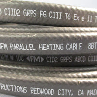 Raychem 8BTV-2-CR Self Regulating Heating Cable 8W/Ft 277VAC Max Approx 32' Long