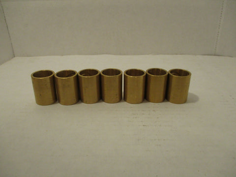 Brass Groove Piston Bushings 25 x 30 x 40mm NEW LOT OF 7