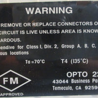 Opto 22 SNAPPS24 Power Supply 95130VAC @ 4763HZ Input 50W Max