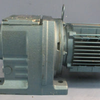 Sew Eurodrive R57DT71D4 Gearmotor DFT71D4 128.77:1 Ratio 1/2HP 1-3/8" Shaft Dia