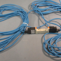 SMC 53-SY5140-TT100E Dbl Intristically Safe Solenoid Valve 53SY116TT100 w/Cables