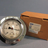 WIKA 9767185 Pressure Gauge Type: 213.53 2.5" 1/4 NPT/CBM Range: 0/-30"HG VAC