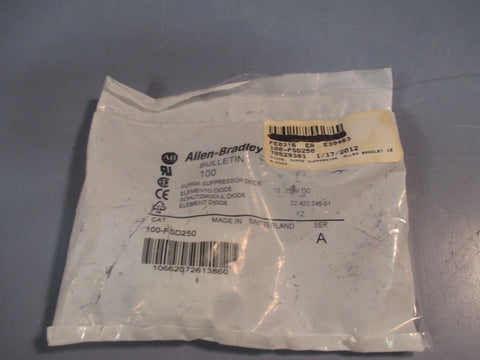 ALLEN BRADLEY SURGE SUPPRESSOR DIODE SER. A 100FSD250