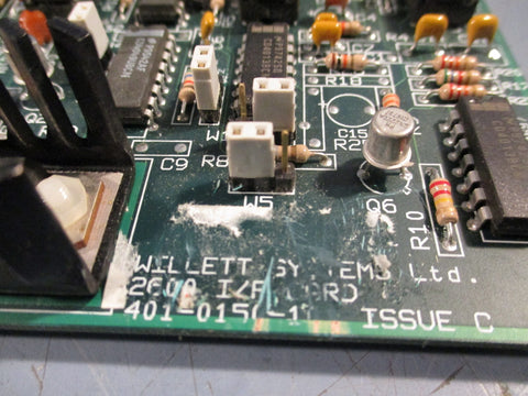 MITEK/WILLETT SYSTEMS 2600 INTERFACE CARD ISSUE C 4010150101