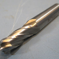 Putnam Ball End Mill Cutter, 5/16" DIA, 3/4" LOC, 3/8"SHK, Cobalt, 4FL, USA