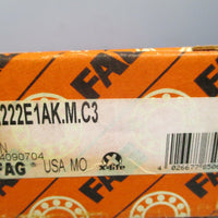 FAG Spherical Roller Bearing  110 mm ID, 200 mm OD, 53mm Width 22222E1AK.M.C3