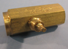 Detroit Fluid Prod. Pneu-Trol F25B Flow Valve, Brass, 3/8" Fnpt Ports