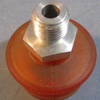 Acla 370335.7 Bellows Suction Cup 2.5 Fold 34mm OD 28mm H 9mm Adapter D Lot of 5