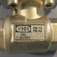 Omal DA8F03 Pneumatic Actuator 8.4 bar Max 80°C Max V101 DN 15 PN 64 DA8F03
