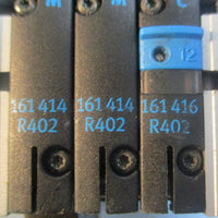 Festo CPV10VI Solenoid Valve Manifold 18200 w/ (2) 161414 and (1) 161416