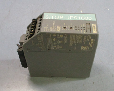 Siemens Sitop UPS 1600 Power Supply 6EP41363AB002AY0 DC24V/20A