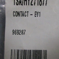 Lot of 2 Hyster Auxiliary Contact 271877 Forward & Reverse Silver Plated Copper