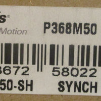 TB Woods Altra Industrial Motion P368M50 Synch Sprock P368M50SH Factory Seal