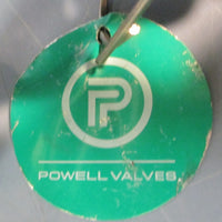 Powell Valve GA08SA58GB Gate Valve 1/2" Class 800LB A105 Trim #8