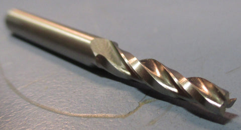 Weldon 1.5° Tapered End Mills T1X4S1 1/8" DIA 3/16" SHK 3/4" LOC USA