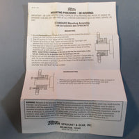 Martin SDS 1-5/16 QD Bushing 5/16 x 1/8" Keyway, 3-3/16" Flange OD NIB
