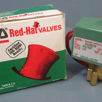 ASCO RedHat Solenoid Valve: 8262B208, 100 PSI, 120 Volts