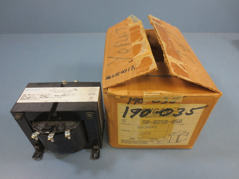 Dongan 50-0250-058 Industrial Control Transformer 220/380/415 Sec 95/115 V