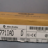 Allen Bradley 120V AC/DC Input Module Series D 1771IAD