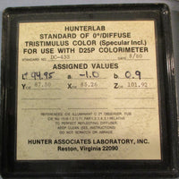Hunterlab D52 Glossmeter w/ DC433 and D33G3448 Gloss Standards and Cases