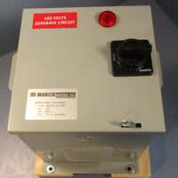 Marcie Electric MN750-LR-65K Transformer Disconnect VA 750, PRI 480V, Sec 120V