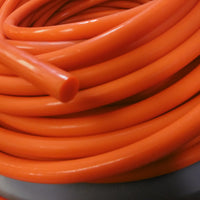 80' Feet of Eagle Orange 85 9/16" Poly Round Belting Solid 1032018