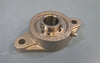 IPTCI SUCSFL 204 20MM 2 Bolt Flange Bearing 20mm Bore Setscrew Lock NIB