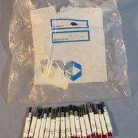 IDI 2191QL124V Red Indicator Light Panel Mount 24VDC 1/2W 2191 QL1 (Lot of 17)