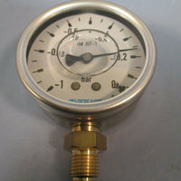 TREPKO PRESSURE GAUGE 0 TO 1 EN 8371